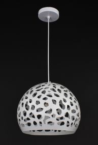 Люстра підвісна на 1 лампочку 27804 Білий 30-200х30х30 см.