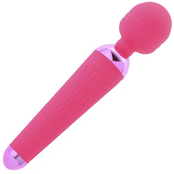 Вібромасажер Pink point 20 режимів вібрації рожевий Sex Aura