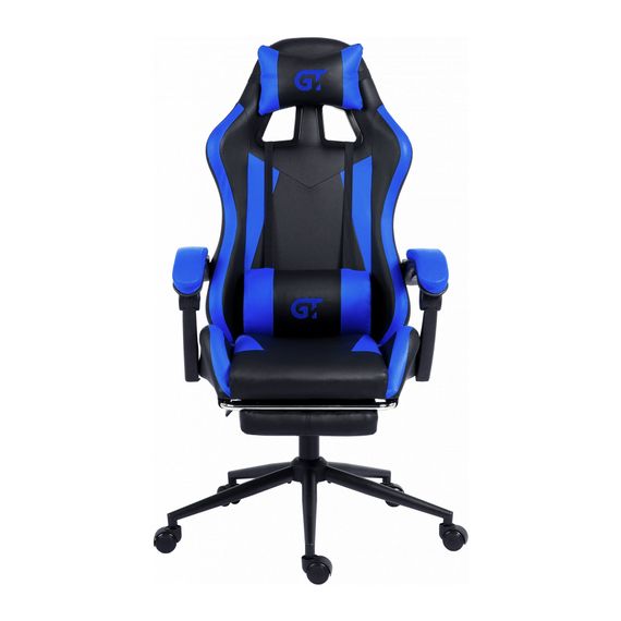 Крісло ігрове GT Racer X-2323 Black/Blue | Зображення 1