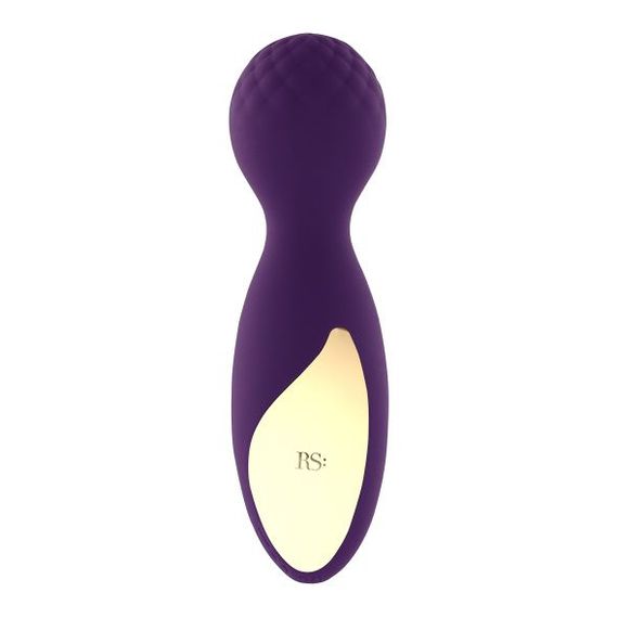 Мини вибромассажер Rianne S: Lovely Leopard Purple, 10 режимов работы, косметичка-чехол | Зображення 1