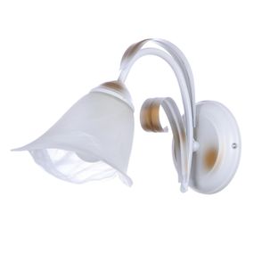 Бра настенное накладное флористика BKL-468W/1 E27 WH