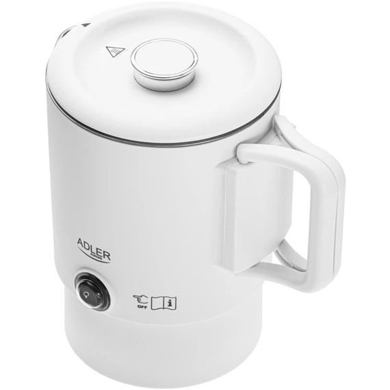 Электрочайник Adler AD 1388 white 0.8 л белый | Зображення 3