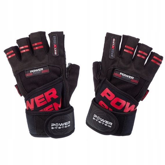 Рукавички для фітнесу Power System PS-2800 Red M | Зображення 6
