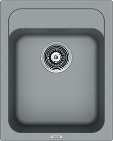 Кухонна мийка Fabiano Classic 40x50 Grey Metallic