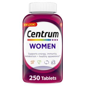 Вітамінно-мінеральний комплекс для жінок Centrum Multivitamin&Mineral for Women 250 Tabs