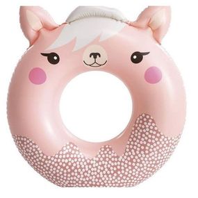 Уцінка. Надувний круг "Лама" (діаметр 76 см) пропускає повітря