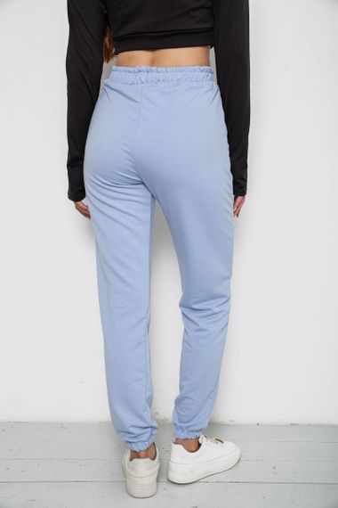 Спортивные штаны женские, цвет голубой, 238R345-1 | Зображення 3