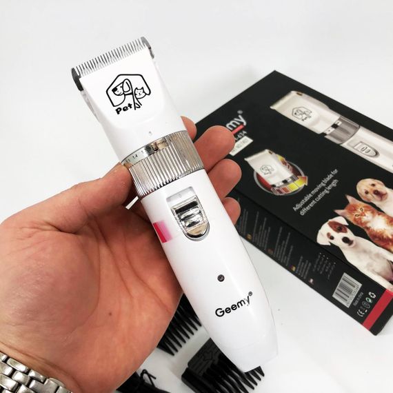 Машинка Gemei GM-634 для стрижки тварин машинка для грумінгу | Зображення 9