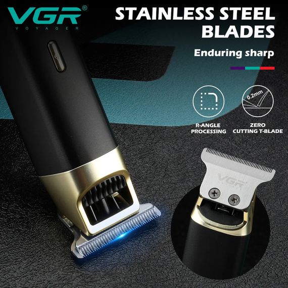 Машинка для стрижки VGR V-957 автономна робота до 3 годин XPRO VGR-957 (41230-957_439) | Зображення 5