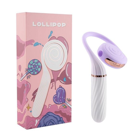 Пульсатор з вакуумною стимуляцією Otouch LOLLIPOP Purple Sex Aura | Зображення 6