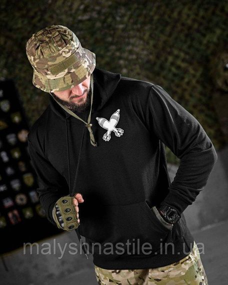 Тактическая худи MAKLIN миномет черная ДЛ7060 | Зображення 3