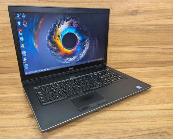 Мобільна робоча станція Dell Precision 7730 / 17.3" (1920x1080) IPS / Intel Core i7-8850H (6 (12) ядра по 2.6 - 4.3 GHz) / 32 GB DDR4 / 512 GB SSD / nVidia Quadro P3200, 6 GB GDDR5, 192-bit / HDMI / WebCam / Windows 10 б/в + Подарунок Миша / USB | Зображення 3