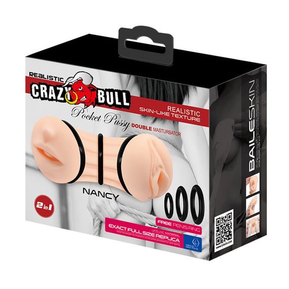 Мастурбатор - Crazy Bull Nancy Pocket Pussy Sex Aura | Зображення 1