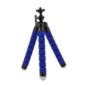 Штатив тринога гнучка скріпленням для фотоапарата selfie flexi pod Синій