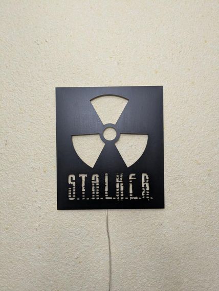 Панно декоративне картина на стіну Сталкер 2 350х400 acr-p000202