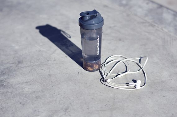 Шейкер спортивний SmartShake Slim 500ml Gray | Зображення 9