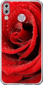 Чехол на Asus Zenfone 5 ZE620KL Красная роза "529u-1554-17620"
