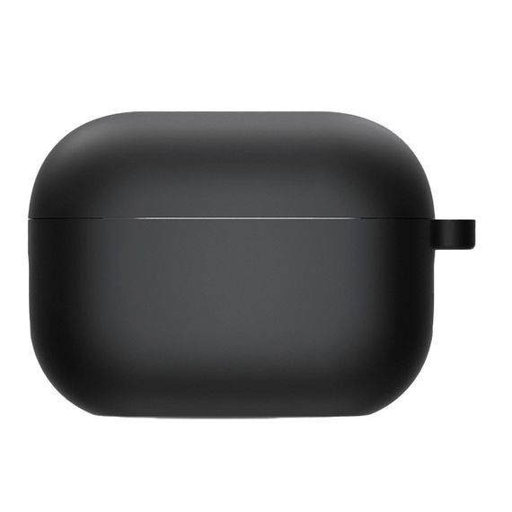 Силиконовый футляр с микрофиброй для наушников Airpods 4