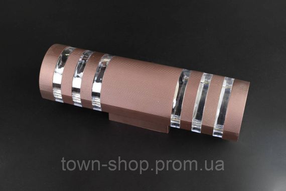 Светильник настенный/потолочный 8021/2-cf-s Коричневый 34х10х10 см.