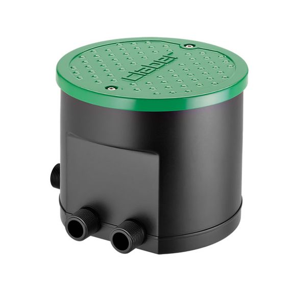 Таймер подачі води вбудований в коробку підземного поливу 4-х канальний Практичне та готове до використання рішення для управління поливом найпоширеніших садів (до 700 квадратних метрів) з винятковою універсальністю та надійністю. Hydro-4 - це водонепр