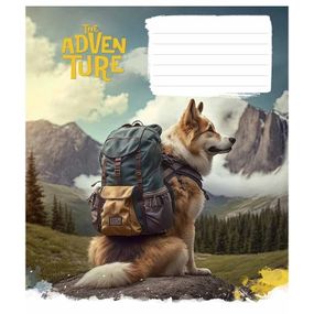 Зошит учнівський "Best adventure" 012-3285L-3 в лінію, 12 аркушів