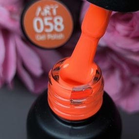 Гель-лак ART in detail 58 (пастельний помаранчевий) 6мл