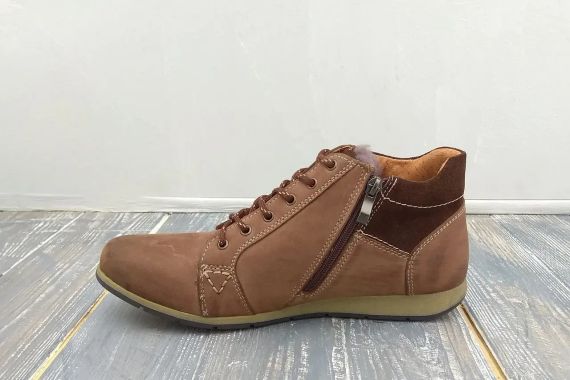 Мужские черевики світло-коричневі 43 размер | Зображення 2