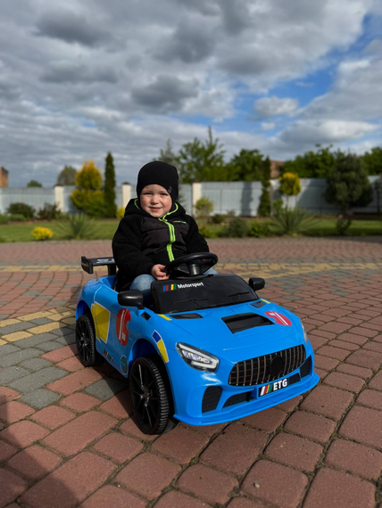 Дитячий спортивний електромобіль PRIMA CAR Cabrio кабріолет на акумуляторі з пультом керування та музикою