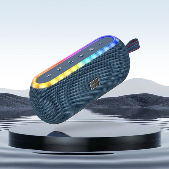 Портативна колонка BOROFONE BR46 Delight sports BT speaker Navy Blue | Зображення 4