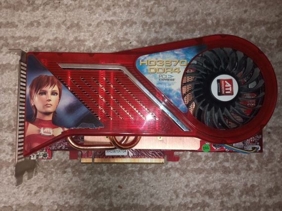 Дискретна відеокарта  ATI Radeon HD 3870, 512 MB GDDR4, 256-bit / 2x DVI, 1x S-Video б/в | Зображення 1