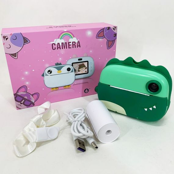 Дитячий фотоапарат з термодруком M05 GREEN | Зображення 6