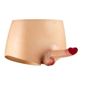 Силиконовые трусики с полым фаллоимитатором Real Body Real Manly Hollow, S/M, для него sexstyle