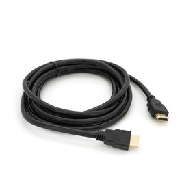 Кабель Merlion HDMI-HDMI HIGH SPEED 3.0m, v1.4, OD-7.5mm, круглый Black, Q125