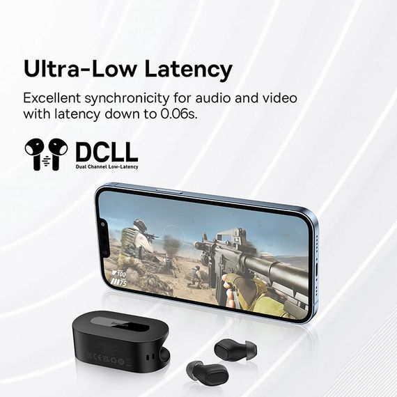 Беспроводные TWS наушники Baseus Bowie EZ10 OS (A00054300116-Z) Black | Зображення 4