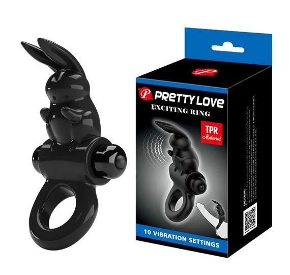 Ерекційне вібро кільце Pretty Love-EXCITING RING, BI-210245 sexstyle | Зображення 1