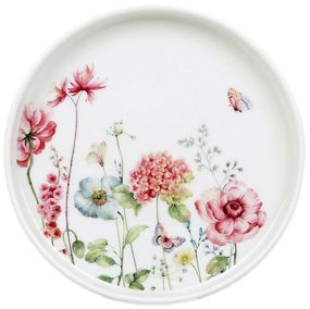 Тарілки десертні Flower Garden Ø16см, набір 6 порцелянових тарілок
