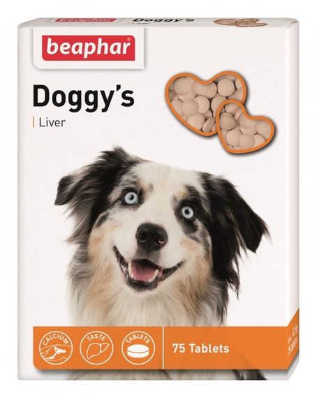 Ласощі для собак із печінкою Doggy's + Liver, 75 гр