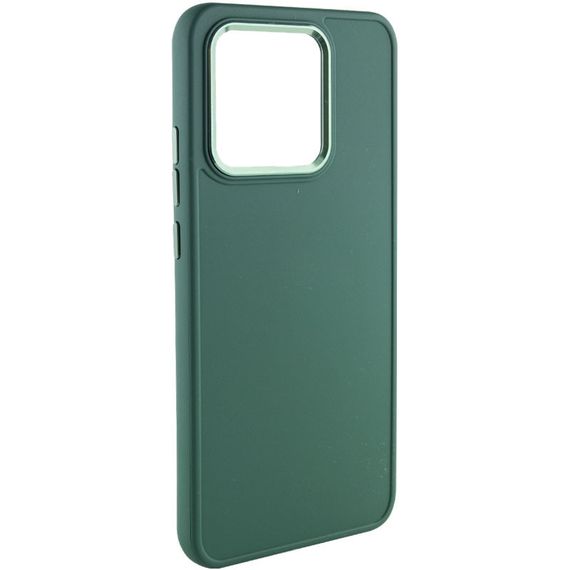 TPU чехол Bonbon Metal Style для Xiaomi Redmi 10C Силикон, Зеленый / Pine green
