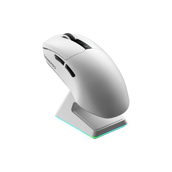 Мишка GamePro Asgard Thor Wireless/Bluetooth/USB White (GM023W) | Зображення 1
