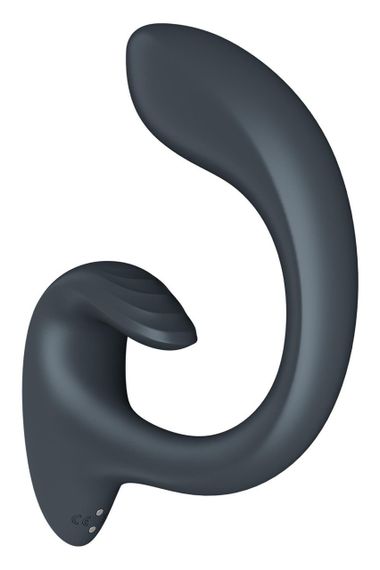 Вібратор для стимуляції точки G і клітора Satisfyer G for Goddess 1 темно-сірий Sex Aura | Зображення 1