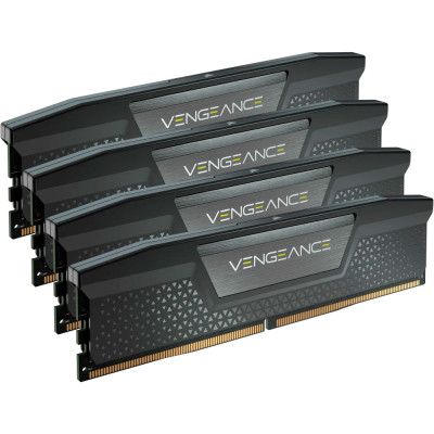 Модуль памяти для компьютера DDR5 96GB (4x24GB) 5600 MHz Vengeance Black Corsair (CMK96GX5M4B5600C40) | Зображення 1