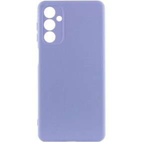 Чохол Silicone Cover Lakshmi Full Camera (A) для Samsung Galaxy M34 5G Бузковий / Dasheen