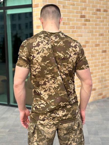 Військова Футболка піксель CoolMax military | Зображення 8