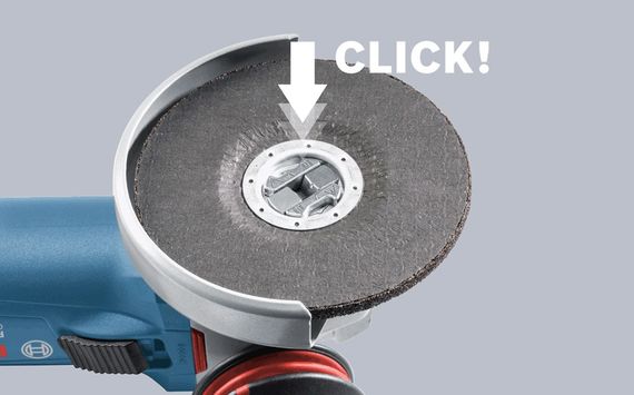 Шліфмашина кутова Bosch GWX 9-125 S X-LOCK, 125мм, 900Вт, 2800-11500 об/хв (0.601.7B2.000) | Зображення 5