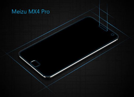 Загартоване захисне скло для Meizu MX4 Pro | Зображення 3