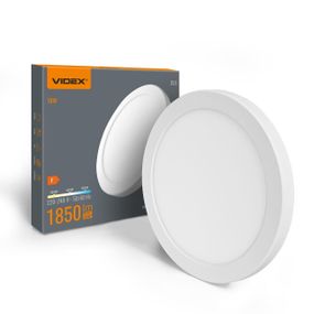Світлодіодний світильник круглий VIDEX DL6R 18W 3000K-4000K-6500K White
