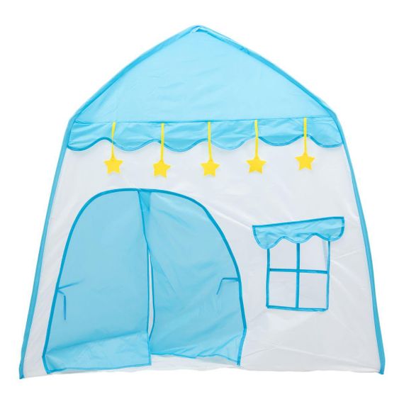 Дитячий ігровий намет будиночок 125×100×120 см намет будиночок для дітей Блакитний HP-S-1NDBL | Зображення 6