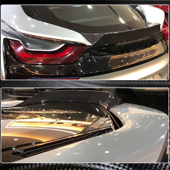 Спойлер V1 (Карбон) для BMW I8 2014-2020 рр | Зображення 3