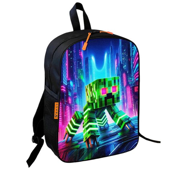 Рюкзак шкільний дитячий Майнкрафт Кріпер «Minecraft» 36х27 см для хлопчика (01169)