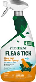 Спрей від бліх і кліщів для собак і вдома Vet's Best Flea & Tick Home Spray For Dogs Cottonspice, 946 мл